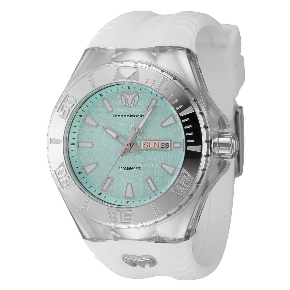 NWT TechnoMarine TM-122010 Cruise | 3-Hand | Green | Men's Watch